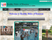 Tablet Screenshot of healthyhides.org